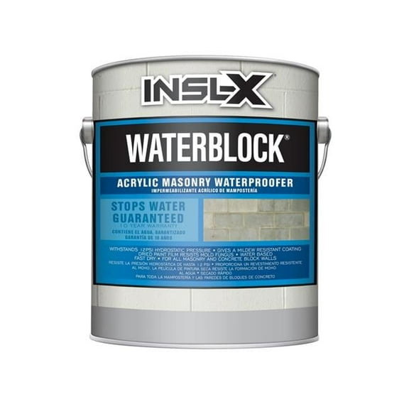 DefenseGuard Water-Based Latex Waterproofing Concrete Stain White