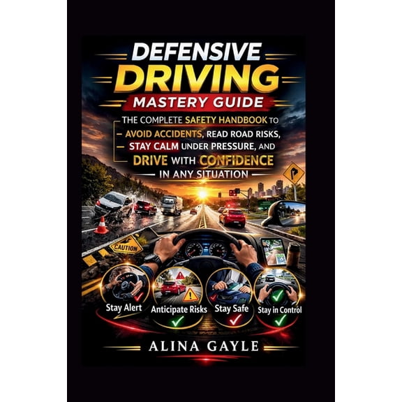 Defensive Driving Mastery Guide: The Complete Safety Handbook to Avoid Accidents, Read Road Risks, Stay Calm Under Press, (Paperback)