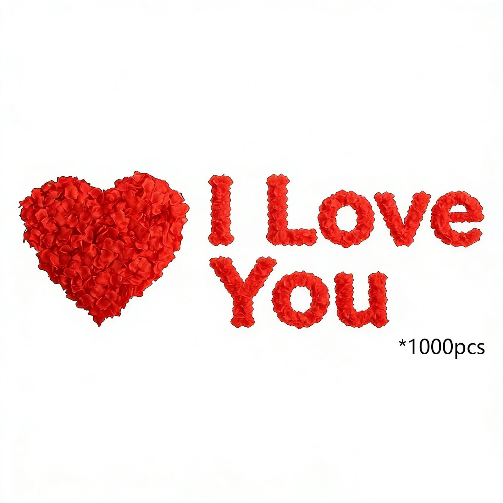 Fake Roses 1000pcs DefiDgd 1000pcs Rose Petals Faux Roses for Wedding Valentine's Day ...