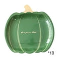 thumbnail image 1 of DefiDgd 10pcs 7inch Fall Paper Plates Disposable Dessert Pumpkin Shaped Tableware for Birthday Holiday Harvest Thanksgiving Party Favor Decorations(Green), 1 of 6