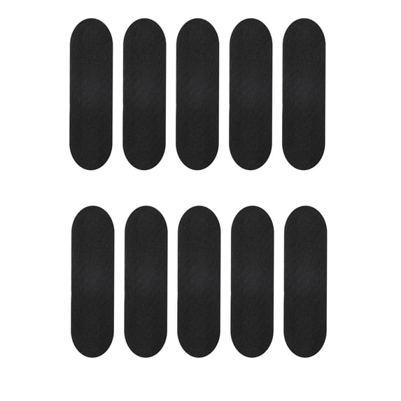 DefiDgd 10pcs Ceiling Fan Blade Activated Carbon Air Purifier Pads,Activated Carbon for Trap Dust,Odors and Allergens,Easy Stick Universal Air Filter for Common Household Contaminants