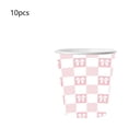 thumbnail image 1 of DefiDgd 10pcs Valentine’s Day Bow Paper Plates,Tableware Party Supplies,Disposable Pink Plates for Dinner Birthday Valentine's Day Love-Themed Party Decorations(C), 1 of 6