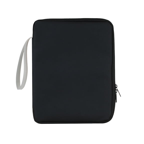 DefiDgd 13inch iPad Sleeve Carrying Bag,Multi Functional Storage Bag with Small Handle and Multiple PocketsF for Storage(Black)