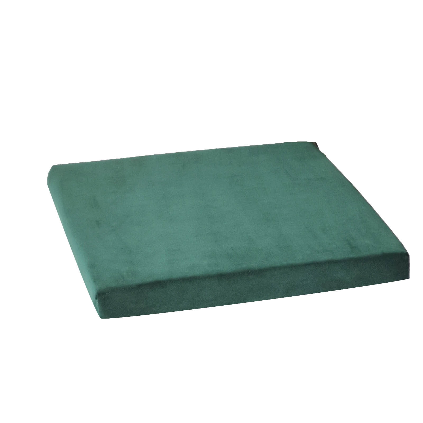 DefiDgd 16x16inch Thickened Home Cushions for Indoor Floor,Furniture Velvet Kitchen Dining Piano Window Seat Cushion,for Tufted Patio Porch Swing Thicken Bench Pad(Army Green)