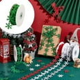 thumbnail image 1 of DefiDgd 197Inch Christmas Snowflake Ribbon for Gift Wrapping,Thin Non Woven Ribbon for Gift Wrapping Christmas Tree Ornaments Xmas Party Decoration Wreath Bow Making(Green), 1 of 6