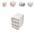 thumbnail image 1 of DefiDgd 2 Tier Desktop Storage Organizer,Bunny Design Storage Drawer Box,Household Space Saving Translucent Bin for Stationery Cosmetics Jewelry Home Office Desktop Organization(LL), 1 of 7
