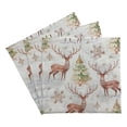 thumbnail image 1 of DefiDgd 20pcs Christmas Paper Napkins Elk Paper Towels,Disposable Guest Towel Napkins Xmas Holiday Dinner Hand Napkin for Winter New Year Party Tableware Supplies(B), 1 of 6