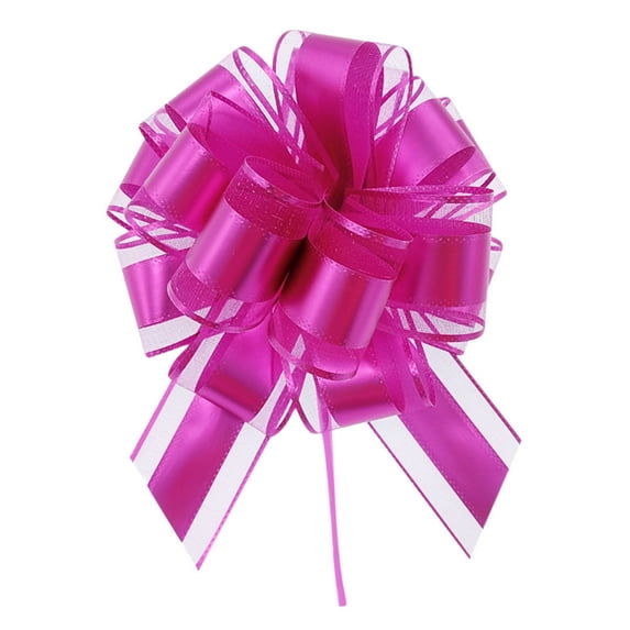 DefiDgd 20pcs Christmas Ribbon Pull Bows,Gift Bows Gift Wrapping Bows,for Present Wrapping,Xmas,Wedding,Valentine's Day and Christmas Wreath Baskets(B)