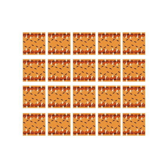 DefiDgd 20pcs Halloween Ghost Pumpkin Paper Napkins,Disposable Spooky Pumpkin Hand Towels Halloween Decor Guest Towels Napkin for Bathroom Kitchen Holiday Party Dinner(A)