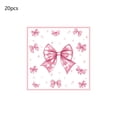 thumbnail image 1 of DefiDgd 20pcs Valentine’s Day Bow Paper Plates,Tableware Party Supplies,Disposable Pink Plates for Dinner Birthday Valentine's Day Love-Themed Party Decorations(D), 1 of 6