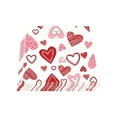thumbnail image 1 of DefiDgd 20pcs Valentine's Day Paper Napkin,Red Heart Pattern Disposable Paper Party Supplies,Holiday Napkin for New Years Eve Party Supplies Table Decorations(D), 1 of 6