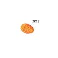 thumbnail image 1 of DefiDgd 2pcs 2.5inch Easter Handmade Wicker Rattan Balls Decorations,Spring Vase Bowl Filler Decor for Home Easter Craft Birthday Table Centerpiece Decoration(Orange), 1 of 6