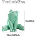 thumbnail image 1 of DefiDgd 2pcs Ceramic Frog Toilet Bolt Covers Decoration,Tall Toilet Bolt Caps,Easy to Install Cute Frog Toilet Screw Cover Caps,Toilet Caps for Bottom of Toilet for Bathroom Decor(A), 1 of 5