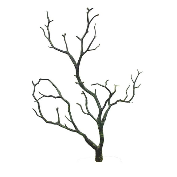DefiDgd 2pcs Faux Antler Tree Branches Vase Filler,Dried Fake Tree Branches Twigs Decorative for Fall Winter Christmas Home Wedding Festival Decors(Green)