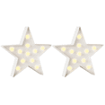 thumbnail image 1 of DefiDgd 2pcs Independence Day Star Shaped Night Light,Battery Powered Table Lamp for Festival Anniversary Holiday Wedding Birthday Party Living Room Home Decoration(White), 1 of 6