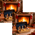 thumbnail image 1 of DefiDgd 2pcs Mini Jesus Nativity Set in a Tin Box,Handcrafted Portable Figurine Nativity Farmhouse Scene,Religious Gifts Home Office Table Decorations(Multicolor-2pc), 1 of 5
