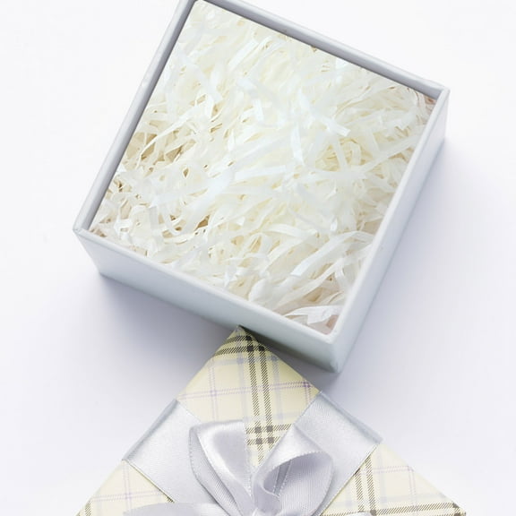 DefiDgd 3.5oz/100g Crinkle Cut Paper Shred Packing Grass Cushion Paper Streamer,Paper Filler for Gift Wrapping Wedding Birthday Celebration Engagement Craft Gift Filler Decoration(N)