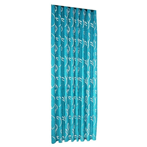 DefiDgd 39x51inch Large Semi Sheer Curtains for Bedroom Living Room,Light Filtering Curtain with Elegant Clip Jacquard,Rod Pocket Window Treatments,Bedroom Decoration(Sky Blue)