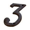 thumbnail image 1 of DefiDgd 3inch Alloy Address Number Floating House Number for Outside Door Top,Modern House Numbers,Garden Door Mailbox Decor Number with Mounting Hardware(Number3), 1 of 4
