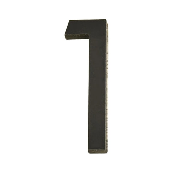 DefiDgd 4inch Address Number Floating House Number for Outside Door Top,Modern House Numbers,Garden Door Mailbox Decor Number with Mounting Hardware(Number1)