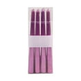 thumbnail image 1 of DefiDgd 4pcs 10inch Holiday Tall Taper Decorative Candles,Romantic Wedding Decoration Wax Candle for Dinner Party Wedding Birthday Banquet Tabletop Home Decoraiton(Purple), 1 of 6