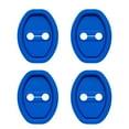 thumbnail image 1 of DefiDgd 4pcs Car Door Lock Strike Protector,Silicone Silent Shock Absorption Pad,Rust-Proof Door Lock Cover Protective Pads,Universal for Most Cars(Blue), 1 of 4