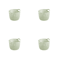 thumbnail image 1 of DefiDgd 4pcs Plastic Faux Wicker Woven Style Storage Basket,Small Tabletop Storage Basket for Toiletries Cutlery Jewelry Pantry Bedroom Living Room Bathroom Storage Supplies(Green), 1 of 6