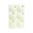 thumbnail image 1 of DefiDgd 6pcs 2.36inch Christmas Velvet Balls Ornaments for Xmas Tree,Flocked Shatterproof Velvet Christmas Balls Hanging Decoration for Xmas Tree Holiday Home Wedding Party Decoration(White), 1 of 6