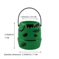 thumbnail image 1 of DefiDgd 6pcs Halloween Pumpkin Bucket Candy Bucket with Handle,Small Plastic Pumpkin Ghost Bucket For Halloween Party Supplies(A), 1 of 7