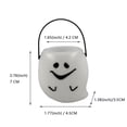 thumbnail image 1 of DefiDgd 6pcs Halloween Pumpkin Bucket Candy Bucket with Handle,Small Plastic Pumpkin Ghost Bucket For Halloween Party Supplies(D), 1 of 7
