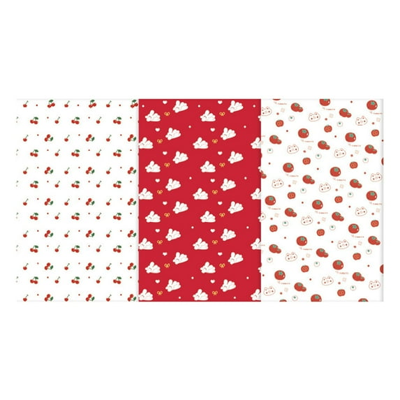 DefiDgd 6pcs Valentine's Day Rose Flower Wrapping Paper,Waterproof Floral Plaid Pattern Wrapping Paper for Valentine’s Day Wedding Birthday Graduation Gift Wrapping Supplies(B)