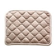 thumbnail image 1 of DefiDgd 7.9X13.8inch Plushs Cushion Rectangular Chair Cushion,Waterproof Non Slip Removable And Washable Suitable For Home Various Chairs(Coffee), 1 of 6