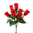 thumbnail image 1 of DefiDgd 7 Heads Faux Roses Bouquet with Long Stems,Fake Roses for Table Centerpiece Vase Fillers Wedding Party Home Decor Valentine's Day Gifts(A), 1 of 7