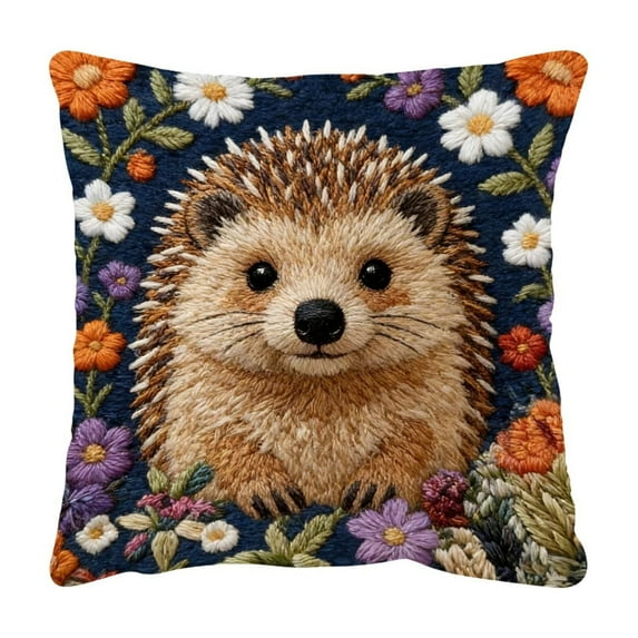 DefiDgd Animal Throw Pillow Covers,Animal Theme Pattern Pillow Cover Cute Cats Pillowcases Animal Pillowcase for Bedroom Livingroom Sofa Bed Home Decoration(A)