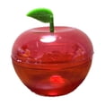 thumbnail image 1 of DefiDgd Apple Shaped Containers Small Table Storage Box,Red Clear Candy Jar for Wedding Birthday Easter Favor Party Gift Wrapping Supplies, 1 of 8