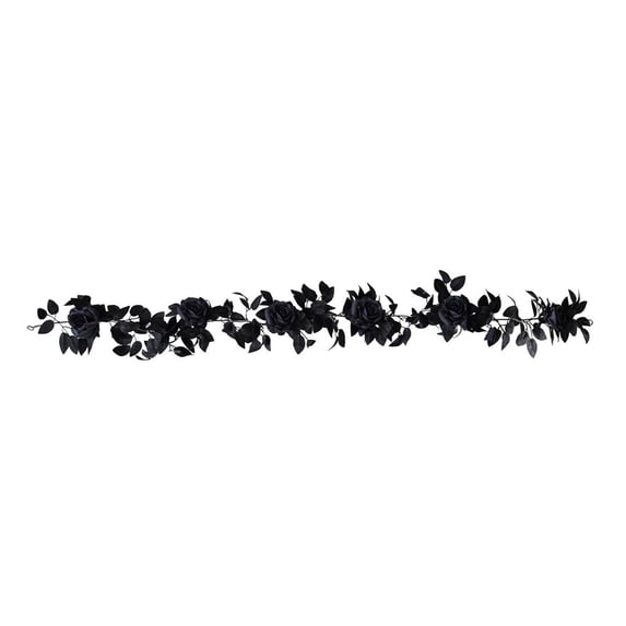 DefiDgd Artificial Maple Leaf Garland,Reusable Faux Fall Vine Decor,Autumn Hanging Greenery Vine for Thanksgiving Halloween Wall Fireplace Table Front Door Home Decor(H)