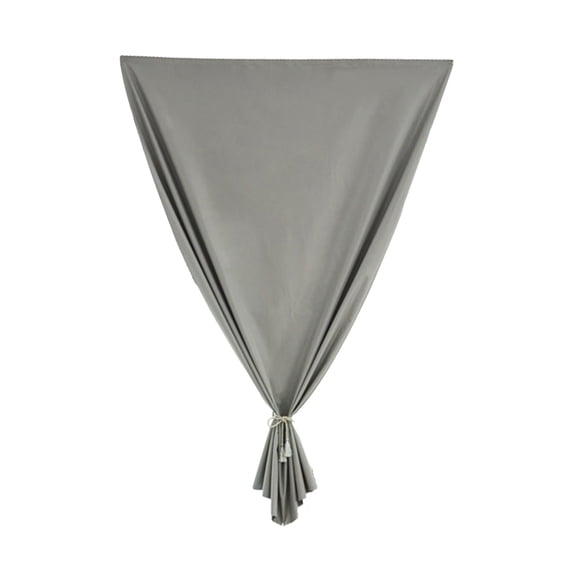 DefiDgd Bedroom Blackout Curtains,Solid Color No-Drill Thermal Insulated Grommet and Noise Reduction Window Drapes,Room Darkening Curtains for Living Room Bedroom Kitchen(Gray)