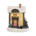 thumbnail image 1 of DefiDgd Christmas House Statue Snow Scene Resin Village with Light Table Decoration,Xmas Table Top Holiday Decoration Light Up Glitter Tabletop Figurine for Home Holiday Party Decoration(A), 1 of 7