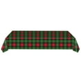 thumbnail image 1 of DefiDgd Christmas Plaid Tablecloth,Disposable Checked Tablecloth Table Cover,Holiday Cottage Decorations Table Cover for Camping Party Favors Supplies(B), 1 of 6
