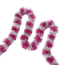 DefiDgd Christmas Tinsel Garland Hanging Decoration,Hanging Glitter Xmas Garland for Christmas Tree Indoor Outdoor Decoration New Year Wedding Party Supplies(M)