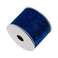 thumbnail image 1 of DefiDgd Christmas Velvet Wired Ribbon for Home Decoration,Christmas Wired Ribbon for Gift Wrapping,Christmas Tree Decor,Wreath Supplies,Crafts Bow Making(Blue), 1 of 5