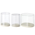 thumbnail image 1 of DefiDgd Clear Acrylic Doll Display Case with 360° Rotating Bottom,Display Standing Dust-Proof Organizer Holder Box for Plush Doll,Toy All-Round Display(B), 1 of 5