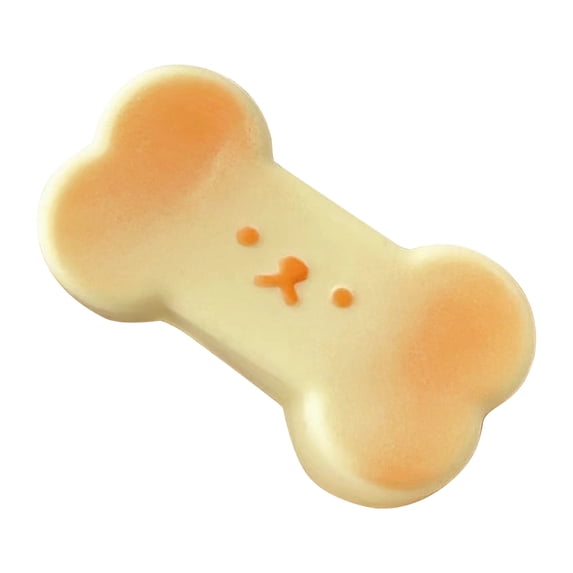 DefiDgd Cute Soft Bone Squeezing Prop,Stress Relief Tool for Men and Women,Funny Anxiety Relief Fake Food Prop,Gift for Birthday Party Favors(D)