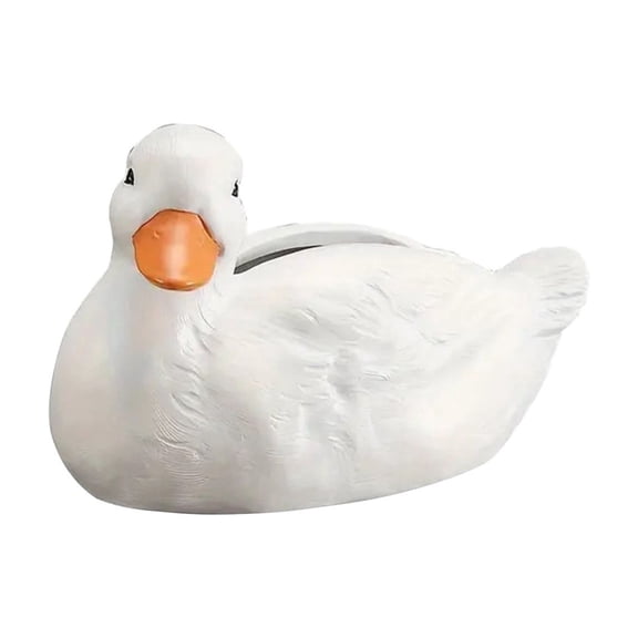 DefiDgd Duck Shaped Cat Tissue Dispenser,Toilet Paper Holder Dispenser Box for Car Home Bathroom Kitchen Office Home Decoration
