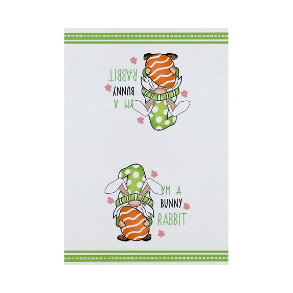 DefiDgd Easter Bunny Egg Pattern Kitchen Dishes Towels,Bathroom Hand Towels Soft Absorbent for Spring Bathroom Kitchen Home Party Supplies Decor Gift(C)