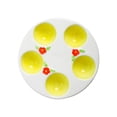 thumbnail image 1 of DefiDgd Easter Ceramic Egg Holder,5 Compartment Egg Holder Plate Table Ornament for Easter Table Centerpieces Spring Party Home Decoration(D), 1 of 6