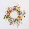 DefiDgd Easter Egg Wreaths Spring Faux Green Plant Wreath,Large Hanging Egg Berry Wreath for Front Door Hanging Kitchen Cabinet Wreath Porch Wall Window Farmhouse Decor