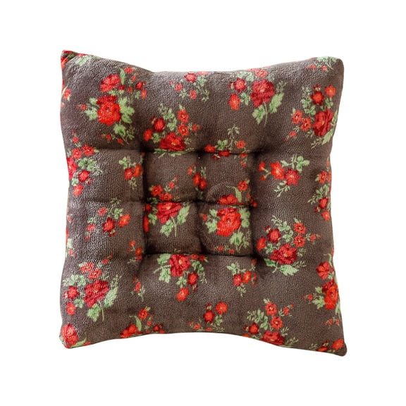 DefiDgd Farmhouse Plaid Pattern Chair Cushions,Soft Comfortable Non Slip Chair Pads Back Cushions for Indoor Dining Room Kitchen Chairs Home Decoration(A)