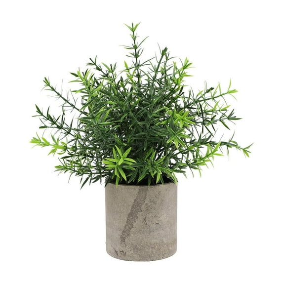 DefiDgd Faux Potted Plants Home Decoration,Green Plants Indoor with Plastic Pots,Faux Plant for Home Shelf Bedroom Kitchen Office Indoor Outdoor Decor(M)