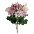 thumbnail image 1 of DefiDgd Faux Rose Flowers Bouquet with Stems Home Decoration,Fake Silk Rose for Home Decor, Bridal Wedding Party Table Centerpieces Garden Decoration(H), 1 of 7